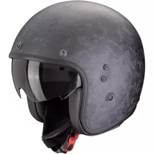 SCORPION Belfast Evo Onyx Carbon Solid Helmet