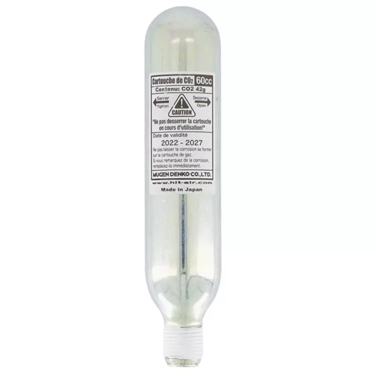 HIT-AIR CO2 Cartridge 60cc
