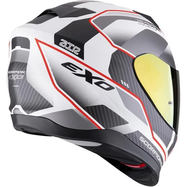 scorpion_exo_520_evo_air_lena_matte_white_silver_red_3.jpg SCORPION EXO-520 Evo Air Lena Helmet