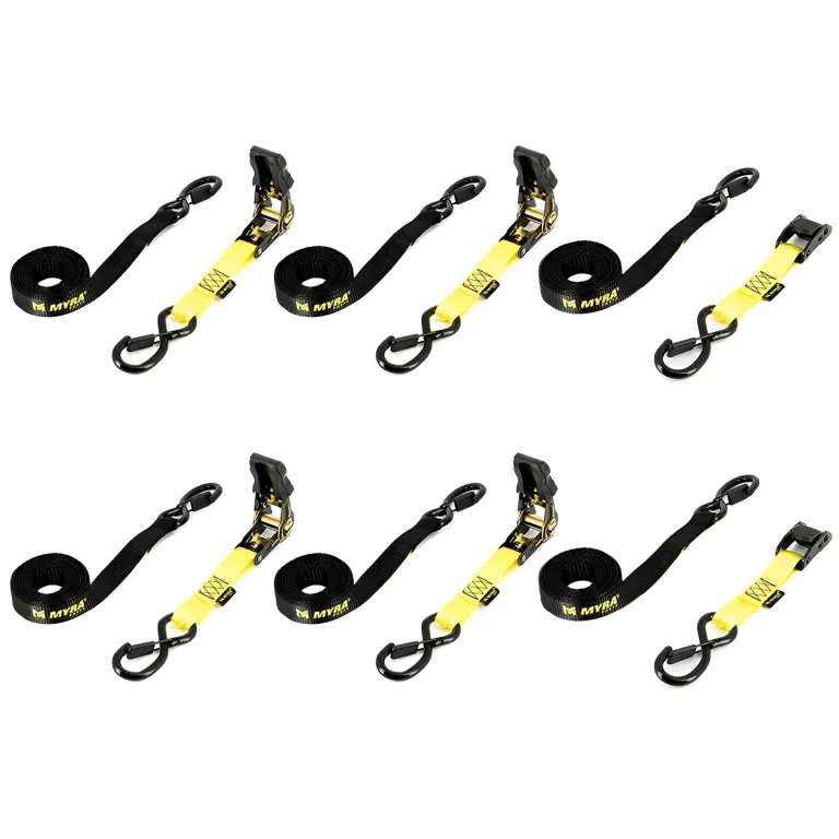 myra_parts_6_kit_straps_with_ratchets_1.jpg MYRA 6 Tie Down Straps Kit (4x4.50 m and 2x3.6 m)