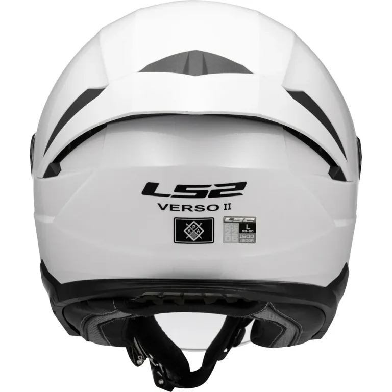 ls2_of618_verso_ii_white_4.jpg LS2 OF618 Verso II Solid Helmet