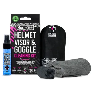 MUC-OFF Helmet, Visor and Goggle Care Kit