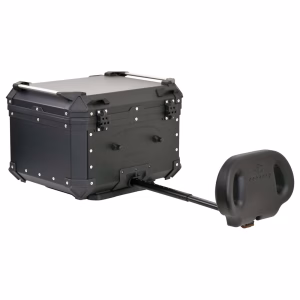 COOCASE Top case X1 Aluminium 55L avec dosseret ajustable