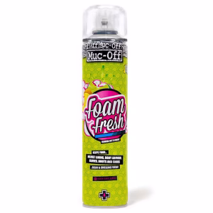 MUC-OFF Mousse nettoyante vêtements et casque Foam Fresh 400ml