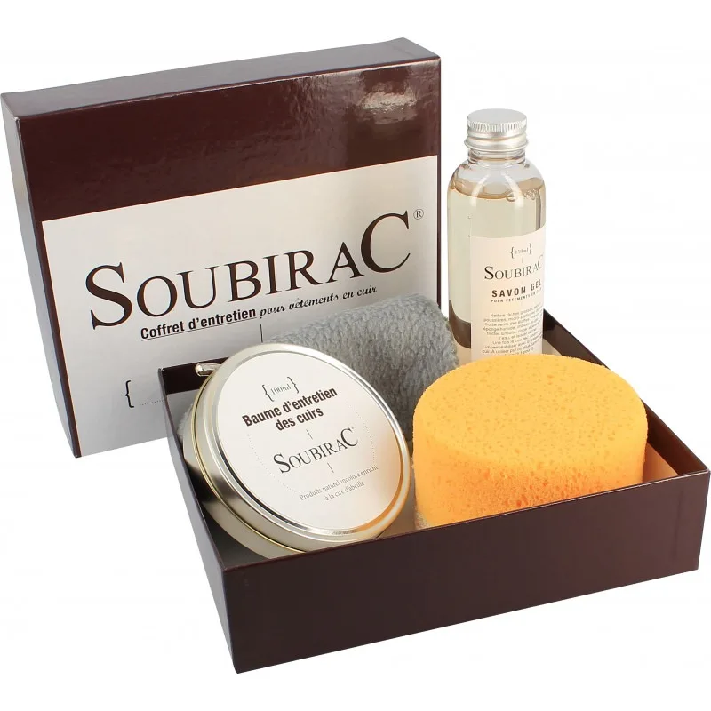 SOUBIRAC Kit entretien vêtements en cuir