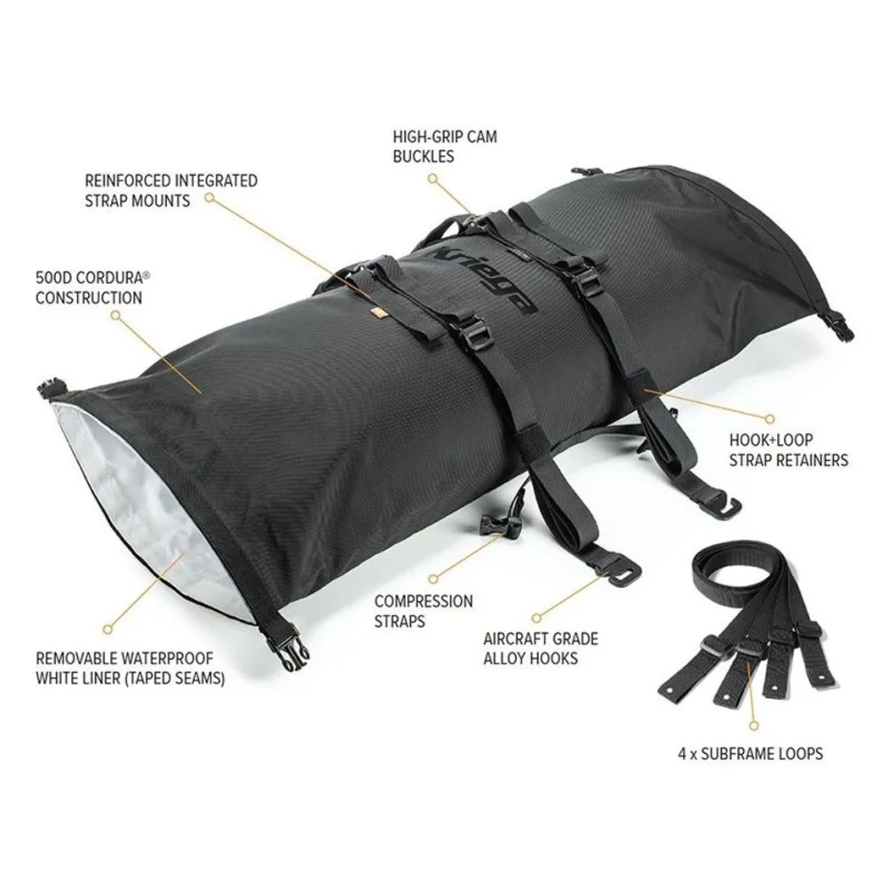 KRIEGA Sacoche de selle Rollpack 20