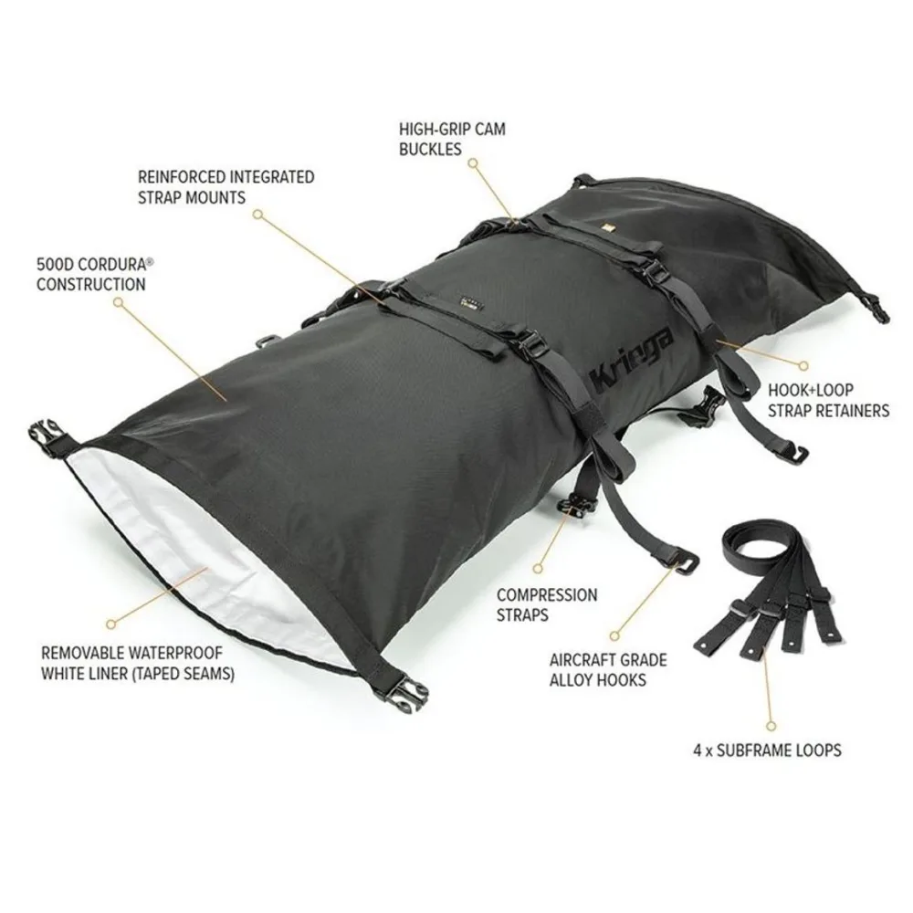 KRIEGA Sacoche de selle Rollpack 40