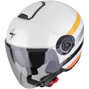scorpion_exo_city_ii_bee_white_yellow.jpg SCORPION Casque EXO-City II Bee