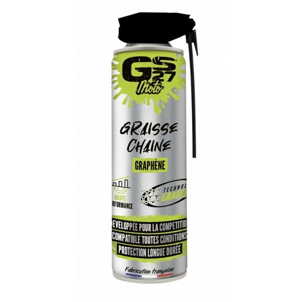 gs27_graisse_chaine_graphene_1.jpg GS27 Graisse chaîne Graphène 300 ml