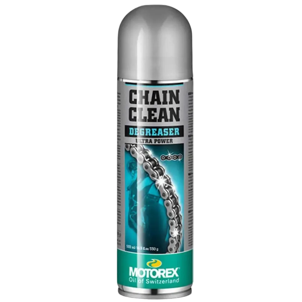 motorex_chain_clean_degreaser_ultra_power_500ml.jpg MOTOREX Nettoyant chaîne Chain Clean Ultra Power 500 ml