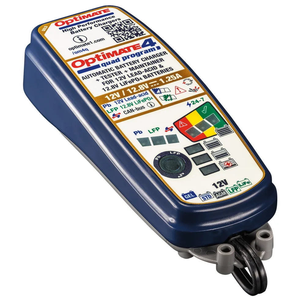 optimate_4_quad_premium_canbus_2.jpg TECMATE Chargeur batterie Optimate 4 Quad Program Premium Edition (CAN-Bus incl.)