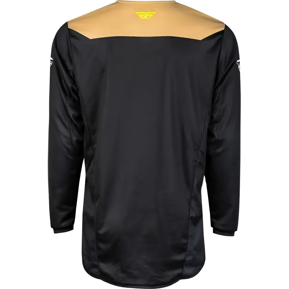 fly_racing_kinetic_reload_khaki_black_neon_yellow_2.jpg FLY RACING Maillot Cross Kinetic Reload
