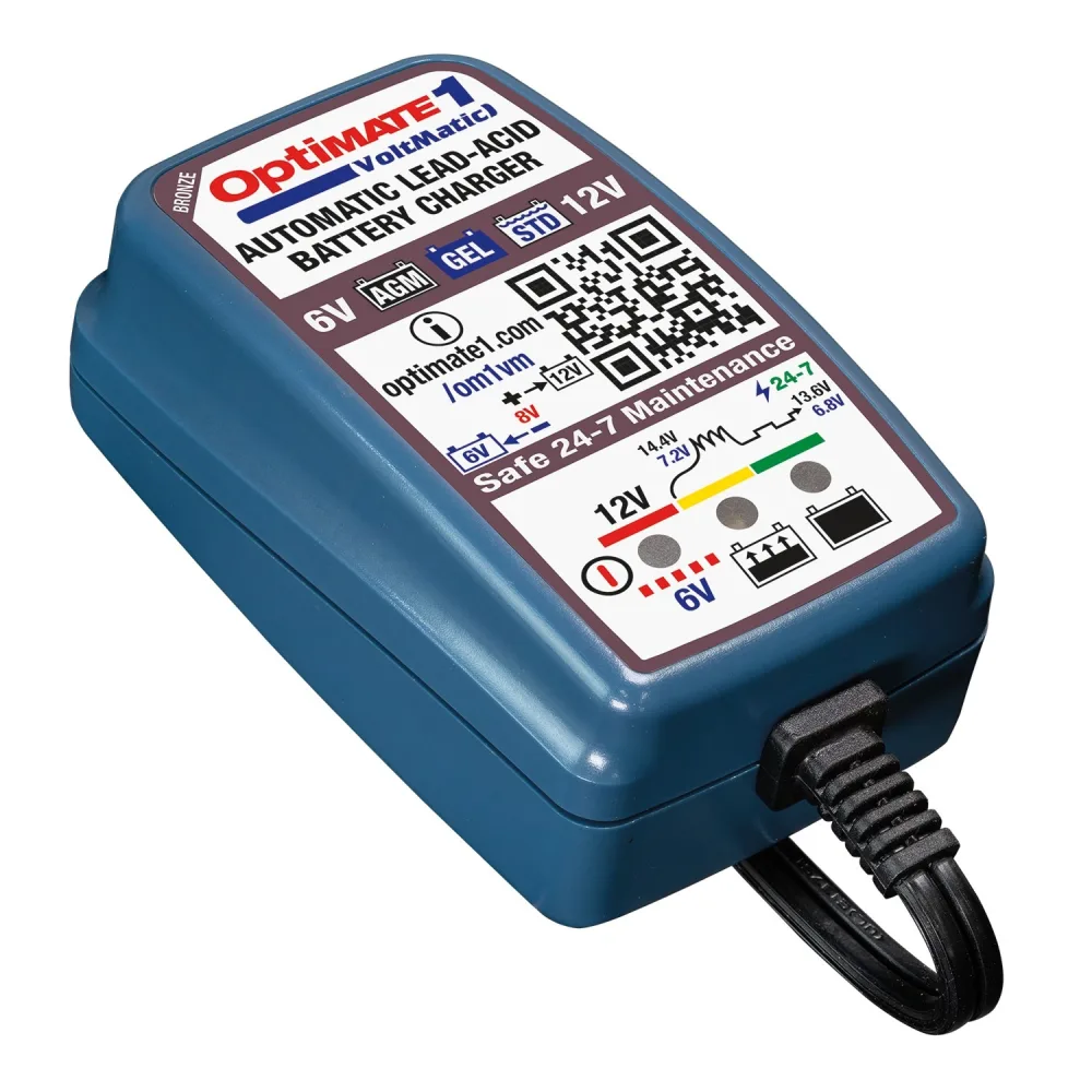 TECMATE Chargeur batterie Optimate 1 Voltmatic Bronze Series