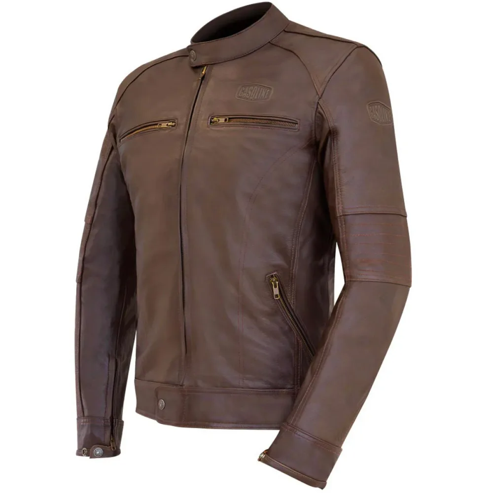 gasoline_vintage_brown_1-8.jpg GASOLINE Blouson Vintage