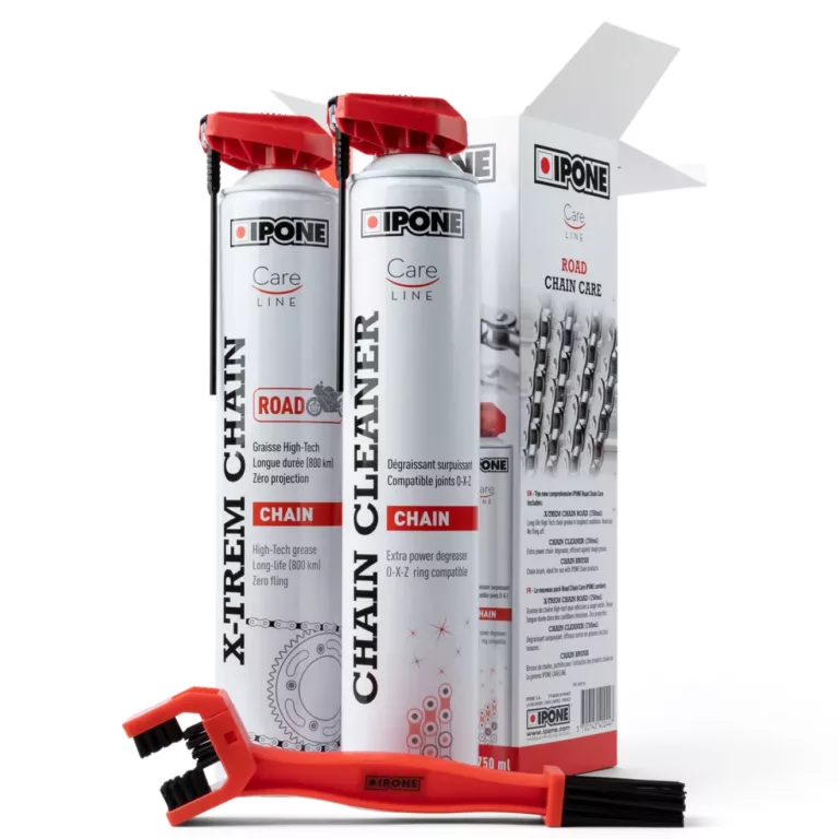 IPONE Ketting Onderhoudskit Road Chain Care 2x750 ml