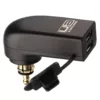 ultimateaddons_din_charger_dual_usb_1.jpg ULTIMATEADDONS DIN naar dubbele USB 4.8 AMP Adapter