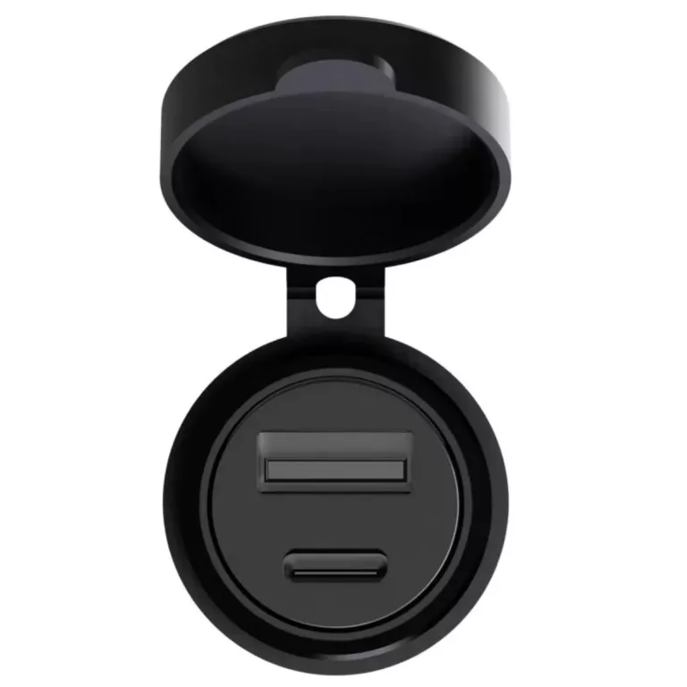 ULTIMATEADDONS DIN naar USB-A + USB-C Adapter